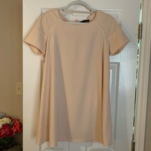 Blush Cap Sleeve Mini Dress